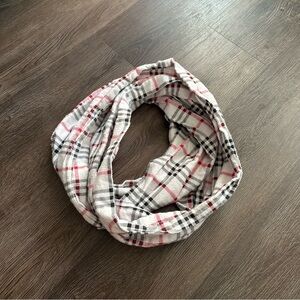 Plaid Infinity Scarf